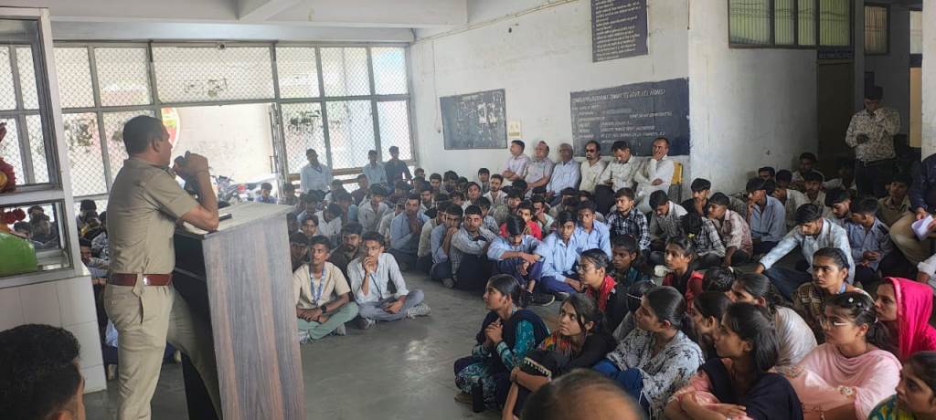 Prevention is the Best Defense Against Cyber Fraud Students at ITI Hansi Made Aware of Cyber Crimes